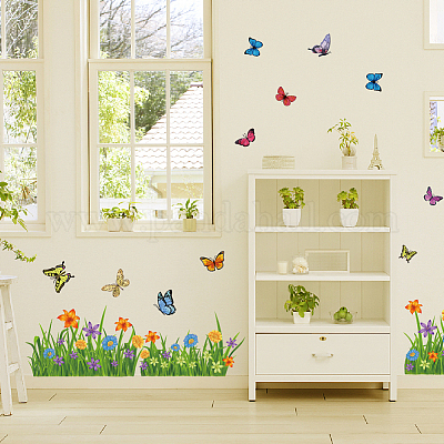 Stickers muraux en pvc&nbsp;DIY-WH0228-1022-1