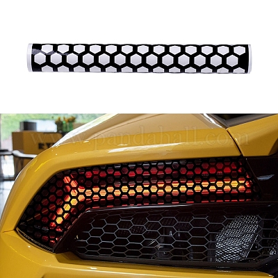Wholesale Car Rear Tail Light Honeycomb Gaphic Stickers Vinyl