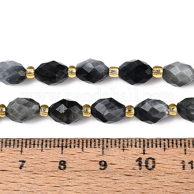 Натуральный орлиный глаз бусы&nbsp;G-N342-53-8x6-03-1