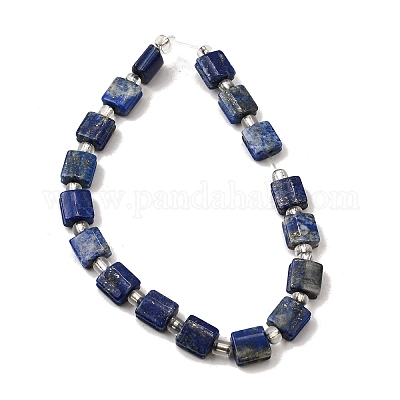 Natürlicher Lapislazuli Perlenstränge&nbsp;G-Z087-D01-1