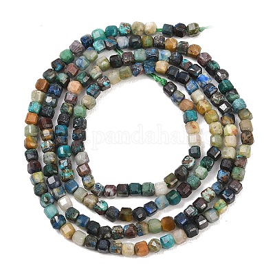 Натуральные нитки из бисера азурита&nbsp;G-G345-A03-2.5mm-1