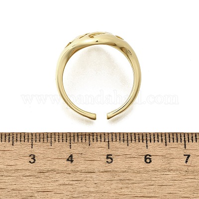 Латунные манжеты для женщин RJEW-G347-14G-1