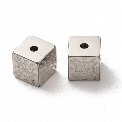 Бусины из нержавеющей стали марки 304 STAS-A080-28P-1