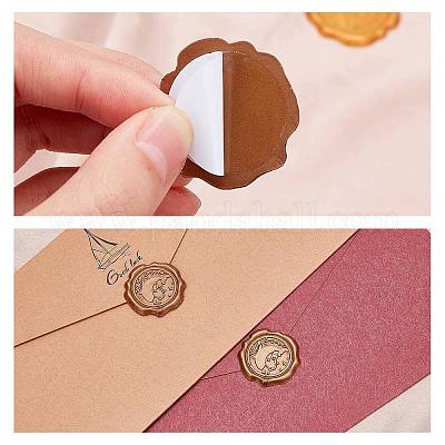  25Pcs Wax Seal Stickers Handmade Envelope Seals Self