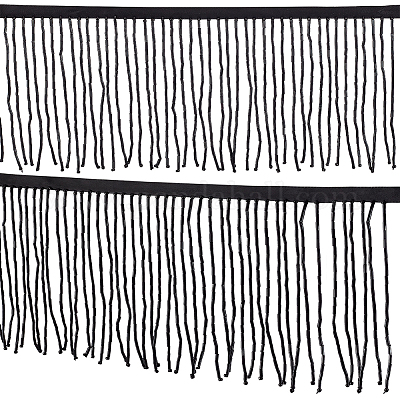 1 Yard Polyester-Quasten-Spitzenband&nbsp;SRIB-FG0001-29A-1
