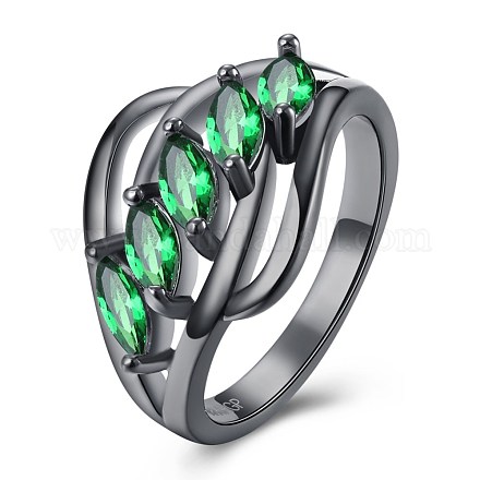 Semplici anelli di barretta in ottone RJEW-BB20205-C-8-1