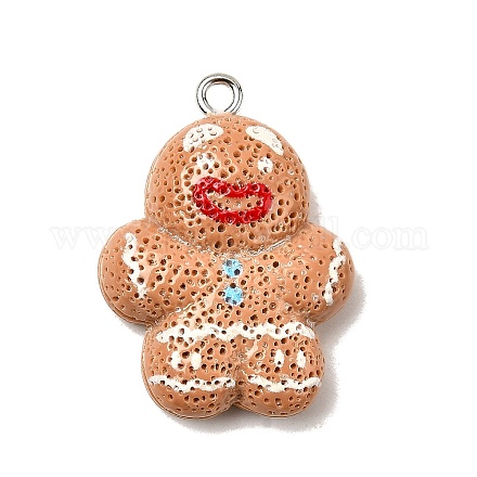 Рождественские подвески из непрозрачной смолы FIND-I057-04P-02-1