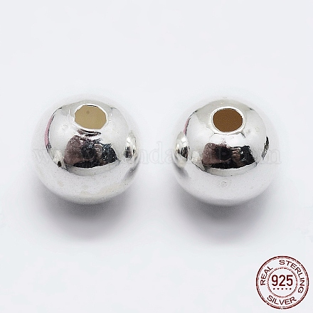 925 шарики стерлингового серебра STER-K167-026F-S-1