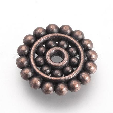 Tibetan Style Alloy Spacer Beads PALLOY-S170-26R-1