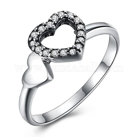 Новые моды thai 925 кольца из стерлингового серебра RJEW-BB33771-8-1