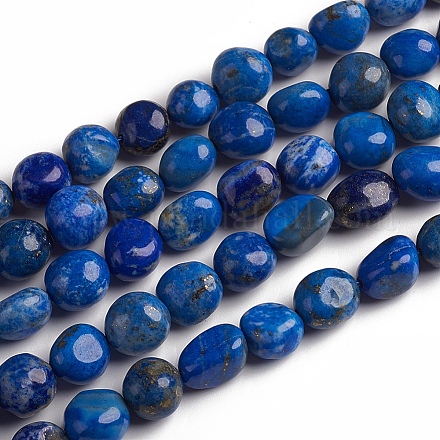 Chapelets de perles en lapis-lazuli naturel G-D0002-D56-1