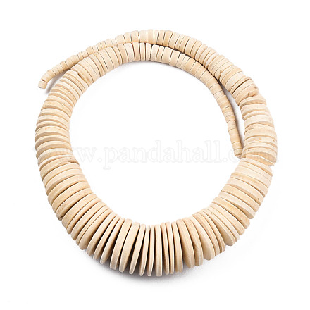 Coconut Beads Strands COCB-Q001-1-1