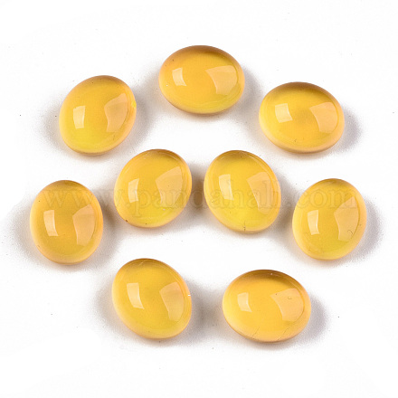 Кабошоны из стекла X-GLAA-R218-06-1