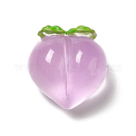 Светящиеся полупрозрачные кабошоны из смолы&nbsp;RESI-B015-19G-1