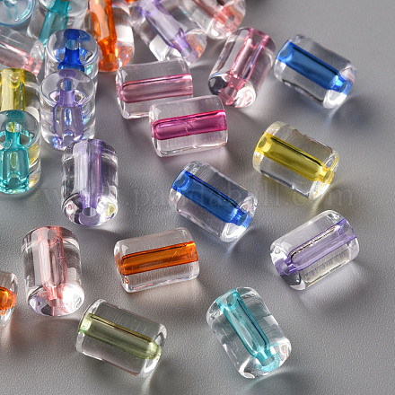 Perles en acrylique transparente X-TACR-S154-17A-1