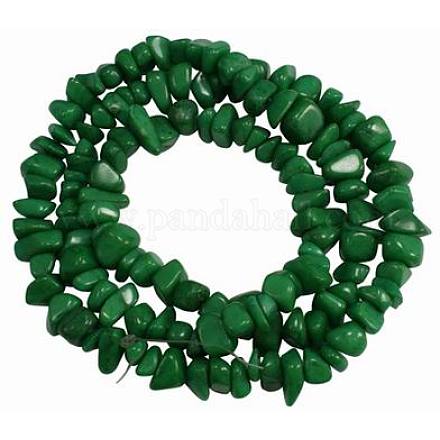 Chapelets de perles de jade blanche naturelle X-Z266S051-1