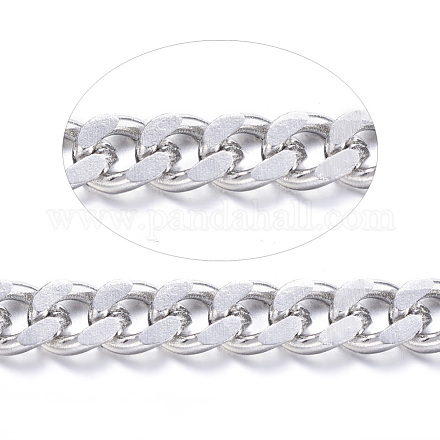 304 Stainless Steel Curb Chains CHS-P003-04P-1