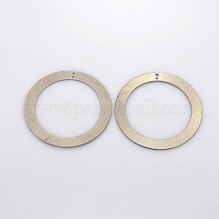Ring Plating Iron Pendants X-IFIN-N3283-11N-1