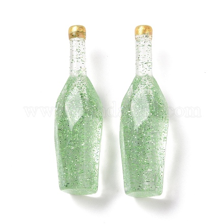 Dummy Bottle Transparent Resin Cabochon RESI-E025-03B-1