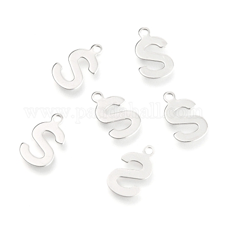 201 Stainless Steel Charms STAS-C021-06P-S-1