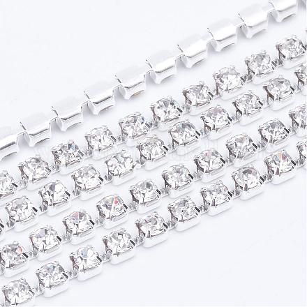 Cadenas de strass Diamante de imitación de bronce CHC-T003-SS10-01S-1