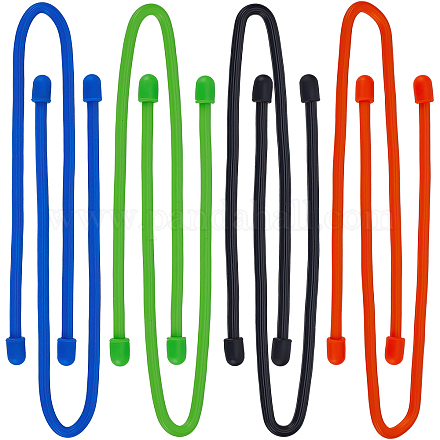 Wholesale GORGECRAFT 8PCS 12-Inch Original Silicone Cable Tie Steel-Core  Twist Ties Self-Gripping Multi-Color Hook and Loop Cord Keeper Cable  Wrappers for Cord Management Home Office Desk Organization 