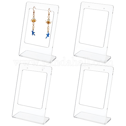 Transparente Acryl-Ohrring-Displayständer EDIS-WH0012-19-1