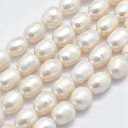 Natural Cultured Freshwater Pearl Beads Strands PEAR-K003-24A-1
