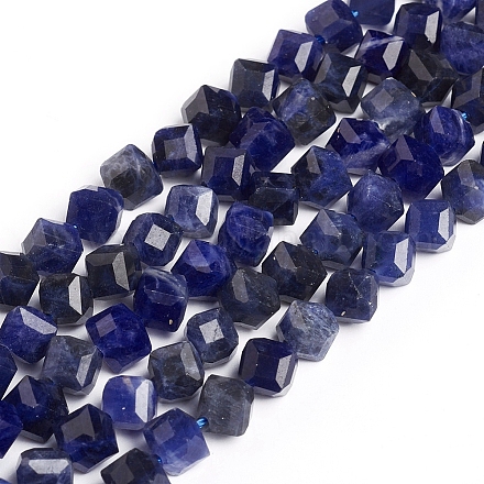 Chapelets de perles en sodalite naturelle G-E560-B02-1