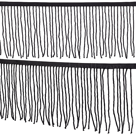 1 Yard Polyester-Quasten-Spitzenband&nbsp;SRIB-FG0001-29A-1