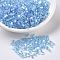 MIYUKI Half TILA Beads, Japanese Seed Beads, 2 Hole, (HTL260) Transparent Aqua AB, 5x2.3x1.9mm, Hole: 0.8mm, about 2500pcs/100g