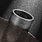 Stainless Steel Finger Rings for Men, Antique Silver, 10mm, US Size 12 1/4(21.5mm)