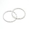 Ring Iron Linking Rings, Silver, 35x1mm
