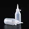 100ml Plastic Glue Bottles, Clear, 10.7x4.5cm, capacity: 100ml