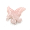 Carved Natural Rose Quartz Pendants, Eagle, 40x40x8mm, Hole: 1.2mm