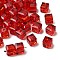 K9 Glass, Imitation Austrian Crystal Beads, Grade AAA, Faceted, Cube, Red, 8x8x8mm(size within the error range of 0.5~1mm), Hole: 0.9~1.6mm