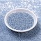 MIYUKI Round Rocailles Beads, Japanese Seed Beads, 11/0, (RR2430) Silverlined Light Sapphire, 11/0, 2x1.3mm, Hole: 0.8mm, about 5500pcs/50g