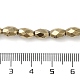Brins de perles d'hématite synthétiques magnétiques fortes galvanisées G-P518-02D-4
