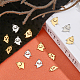 CHGCRAFT 20Pcs 4Styles Halloween Theme Ghost Charms 304 Stainless Steel for Gift Bracelet Necklace DIY Craft Jewelry Making STAS-CA0001-95-4