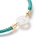 Bracelets réglables avec cordon en nylon BJEW-L674-001G-3