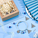 Benecreat bricolage kit de fabrication de bracelets mauvais œil DIY-BC0004-76-6