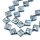 Hilos de cuentas de perlas de imitación de plástico abs KY-N015-05-A02-3