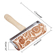 Wooden Christmas Embossing Pattern Roller DIY-WH0209-65-2