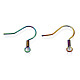 Placage ionique (ip) 304 crochets de boucle d'oreille français en acier inoxydable STAS-S119-018-2