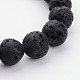 Natural Lava Rock Beads Strands G434-5-1