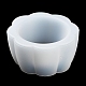 Moldes de taza de vela de silicona diy de flores DIY-P078-06-5
