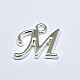 Charms de la letra de la aleación del estilo tibetano TIBEP-M005-01S-M-1
