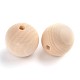 Perle di legno rotonde non finite X-WOOD-Q008-40mm-LF-2