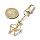 Brass Empty Pouch Stone Holder for Keychain KEYC-TA00029-01-4