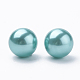 Eco-Friendly Plastic Imitation Pearl Beads X-MACR-S277-8mm-C19-3